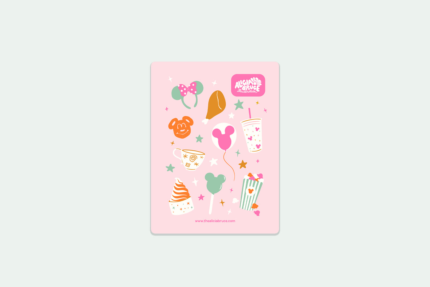 Magical Snacks Sticker Sheet